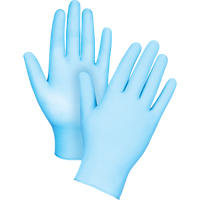 Tactile Medical-Grade Disposable Gloves, Large, Nitrile/Vinyl, 4.5-mil, Powder-Free, Blue, Class 2 SGX021 | Fastek