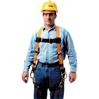 Miller&reg; Titan II Non-Stretch Harness, CSA Certified, Class AP, Medium, 400 lbs. Cap. Fastek