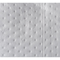 Premium Bonded Sorbent Pads, Oil Only, 15" x 17", 8 gal. Absorbancy Fastek
