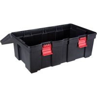 Water Resistant Storage Container, 33" W x 19" D x 13" H, Black Fastek