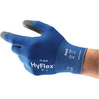 Hyflex &reg; 11-618 Gloves, 6, Polyurethane Coating, 18 Gauge, Nylon Shell Fastek
