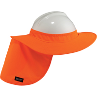Chill-Its&reg; 6660 Hard Hat Brims, Hi-Vis Orange Fastek