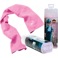 Chill-Its&reg; 6602 Cooling Towels, Pink Fastek