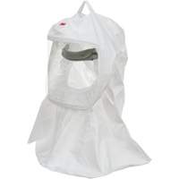 Cagoule Versaflo de haute durabilit&eacute; avec coiffe int&eacute;gr&eacute;e, Grand/Moyen, Coiffe souple, Bavette Simple Fastek