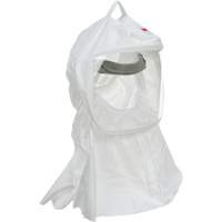 Cagoule Versaflo de haute durabilit&eacute; avec coiffe int&eacute;gr&eacute;e, Grand/Moyen, Coiffe souple, Bavette Simple Fastek