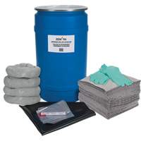 Shop Spill Kit, Universal, Drum, 30 US gal. Absorbancy Fastek