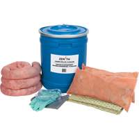Truck Spill Kit, Hazmat, Drum, 10 US gal. Absorbancy Fastek