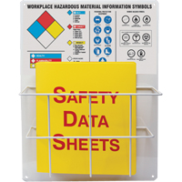 Haz-Mat Basket Style Centre Boards, English, Binders Included Fastek