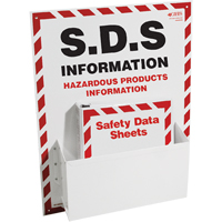 MSDS or SDS Information Centres, English, Binders Included Fastek