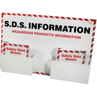MSDS or SDS Information Centres, English, Binders Included Fastek