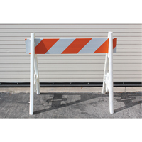 Barricades, A-Frame, 28.6" L x 40" H, Orange/White SEK532 | Fastek