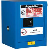 Sure-Grip&reg; Ex Hazardous Material Countertop Safety Cabinets, 4 gal., 17" x 22" x 17" Fastek