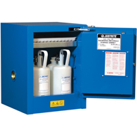 ChemCor&reg; Lined Hazardous Material Countertop Safety Cabinets, 4 gal., 17" x 22" x 17" Fastek