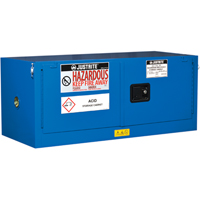 ChemCor&reg; Lined Hazardous Material Piggyback Safety Cabinets, 12 gal., 43" x 18" x 18" Fastek