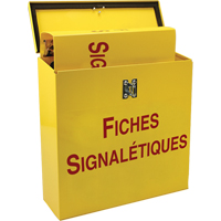 Safety Documents Job-Site Box, French, Binders Included Fastek