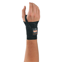 Proflex&reg; 4000 Single Strap Wrist Support - Left Hand, Elastic, X-Large Fastek