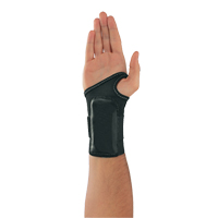 Proflex&reg; 4000 Single Strap Wrist Support - Left Hand, Elastic, X-Large Fastek