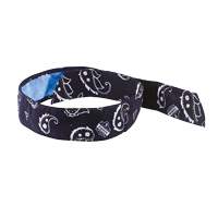 Chill-Its&reg; 6705CT Evaporative Cooling Bandana, Blue Fastek