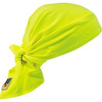 Chill-Its<sup>®</sup> 6710FR FR Cooling Triangle Hat, High Visibility Lime-Yellow SEL877 | Fastek