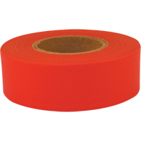 Sub-Zero Flagging Tape, 1.2" W x 150' L, Fluorescent Red SEN415 | Fastek