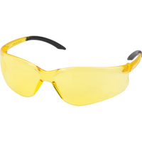 Z2400 Series Safety Glasses, Amber Lens, Anti-Scratch, ANSI Z87+/Meets/Exceeds CSA Z94.3 Fastek