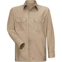 Long Sleeve Ripstop Shirt, Men's, 3X-Large, Khaki Fastek