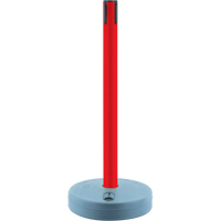 Outdoor TensaBarrier&reg; - Receiver Posts, 37" High, Red Fastek