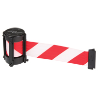 Replacement Cassettes For Utility, Advance & StowAway&reg; TensaBarrier&reg;, 13', White Tape Fastek