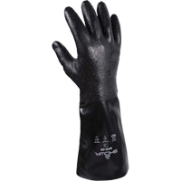 3415 Gloves, Size Small/8, 14" L, Neoprene, Cotton/Interlock Inner Lining, 66-mil Fastek