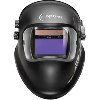 vegaview2.5 Welding Helmets, 3.94" L x 1.97" W View Area, 2.5/8 - 12 Shade Range, Black Fastek