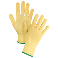 Seamless String Knit Gloves, Size Medium/8, 7 Gauge, Kevlar&reg; Shell, ASTM ANSI Level A2/EN 388 Level 3 Fastek