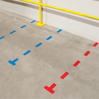 Marqueurs all&eacute;g&eacute;e/5S Armor Stripe, Cercle, 6" lo x 6" la, Orange, Plastique Fastek