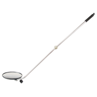 Miroir d'inspection, 8,5" dia, Ronde, Poign&eacute;e 47" Fastek