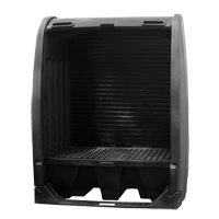 Abris de confinement des d&eacute;versements sans drain, 61" lo x 37,25" la x 72,75" h, Capacit&eacute; de charge 1000 lb Fastek