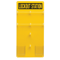 Lockout Board, 24 Padlock Capacity, Padlocks Not Included Fastek