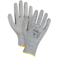 Seamless Stretch Cut-Resistant Gloves, Size Medium/8, 13 Gauge, Foam Nitrile Coated, HPPE Shell, ANSI/ISEA 105 Level 2/EN 388 Level 3 Fastek
