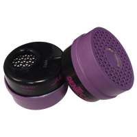 Respirator Cartridge, Combination Gas/Vapour Cartridge and Particulate Filter, Organic Vapour/P100 Filter Fastek