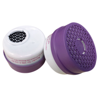 Respirator Cartridge, Combination Gas/Vapour Cartridge and Particulate Filter, Acid Gas/Chlorine Gas/P100 Filter Fastek