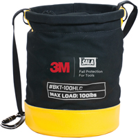 Tool Lifting Safe Bucket, Canvas, 12.5" Dia. x 15" H, 100 lbs. Load Rating SFV223 | Fastek
