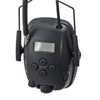 Howard Leight Sync Electo-H Helmet Earmuffs, Cap Mount Style, 30 dB Fastek