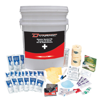 Dynamic Emergency Preparedness First Aid Kit, Class 1 Medical Device, Bucket Fastek