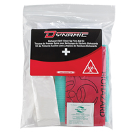 Dynamic Biohazard Spill Clean-Up First Aid Kit, Class 1 Medical Device, Resealable Plastic Bag Fastek