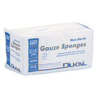 Dynamic Gauze Sponge, Pad, 3" L x 3" W, Medical Device Class 1 Fastek