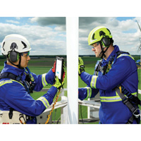 Peltor Electrically Insulated Earmuffs, Cap Mount, 31 NRR dB Fastek