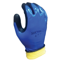 Coated Gloves, Large, Foam Nitrile Coating, 12 Gauge, Nylon Shell Fastek