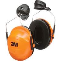 Peltor Earmuff Assembly, Cap Mount, 23 NRR dB Fastek