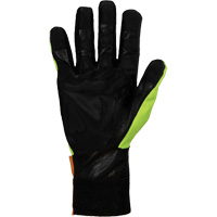 Endura&reg; Hi-Viz Chainsaw Gloves, Size Large/9, Goatskin Palm Fastek