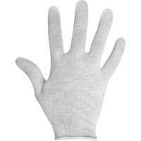 Inspection Gloves, Cotton, Unhemmed Cuff, X-Large Fastek