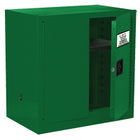 Pesticide Storage Cabinet, 22 gal., 35" H x 35" W x 22" D Fastek