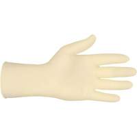Industrial Grade Gloves, Small, Latex, 5-mil, Powder-Free, White Fastek